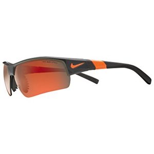 Nike Golf Show X2 Pro R Sunglasses, Matte Deep Pewter-Total Orange-Shatter