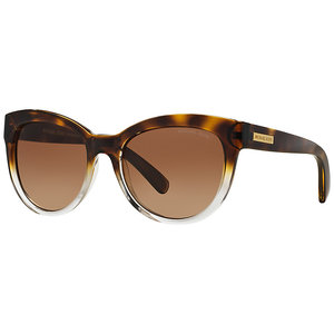 Michael Kors MK6035 Mitzi I Oval Sunglasses, Tortoise-Clear
