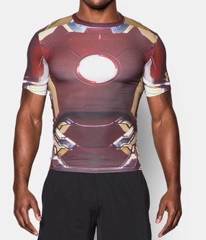 Under Armour - Men UA Alter Ego Iron Man Compression Shirt® 1268260-609