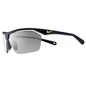 Nike Tailwind 12 Sunglasses, Black-Voltage, Grey with Silver Flash Lens
