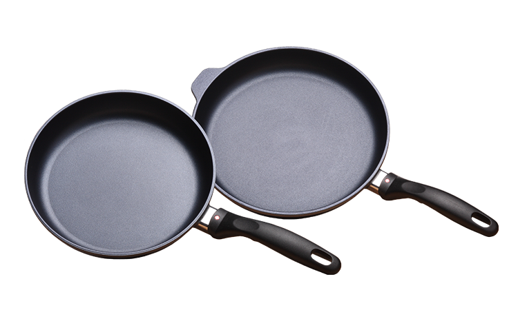 Swiss Diamond Induction 2 Piece Set - Fry Pan Duo - 9.5 and 11in